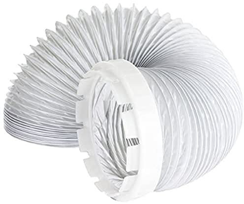 SPARES2GO Tuyau d'évacuation & Kit Adaptateur compatible avec Hotpoint Sèche-linge (2 mètres, 4'' montage)