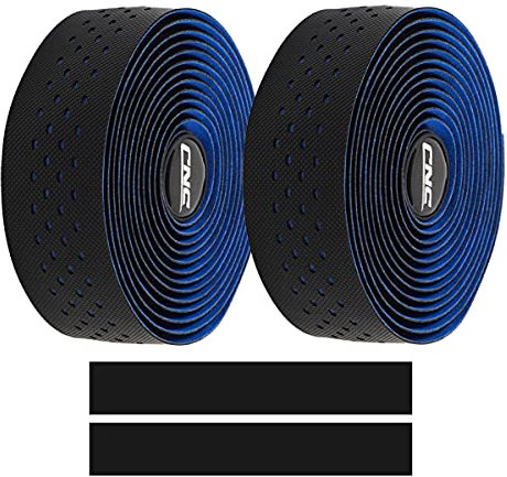 CNC Lenkerband für Mountainbike, 2 Stück, blau