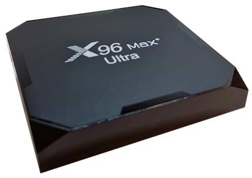 Android 11.0 TV Box X96 Max Plus Ultra Amlogic S905X4 4GB 64GB 2.4G 5G Dual WiFi BT4.0 Unterstützt AV1 H.265 8K HDR Media Player