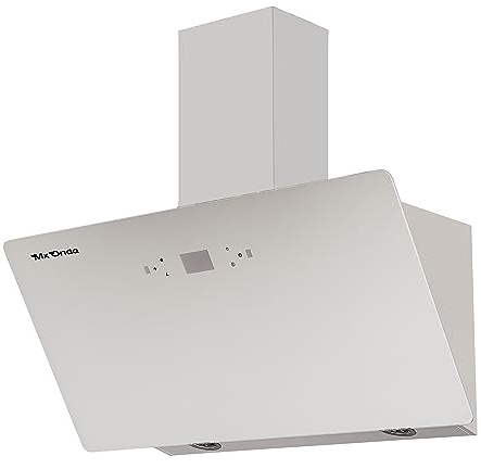 Campana extractora cocina de pared 60 cm 700 m³/h - MX-CDP2692B - Iluminación LED - Válvula antirretorno - 3 velocidades de extracción - Controles táctil