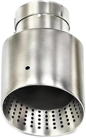 Endrohr Für VW GTI MK7 Für G&olf 7 Düse Schalldämpfer Spitze Auto Auspuff Spitze System Rohr Universal Auspuff Spitze Auto Endrohre(ID60MMOD114MM)