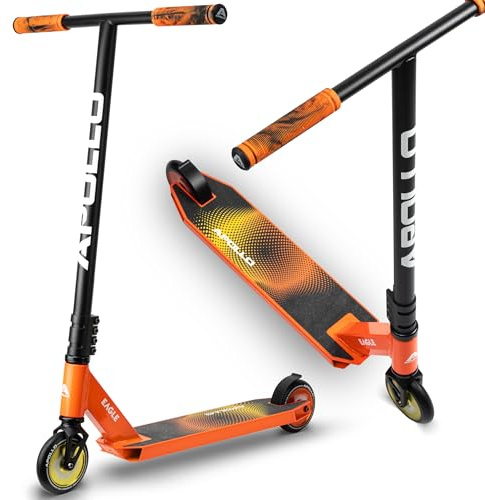 Apollo Stunt Scooter - Eagle, monopattino acrobatico professionale anodizzato, scooter per bambini con cuscinetti ABEC 9, ruote da 110mm, monopattino acrobatico anche per adolescenti e adulti