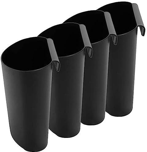 ANDRESLAD Cestas Colgantes Para Carrito Con Ruedas 4 Unidades Organizador Tipo Cubo Para Colgar En El Carrito