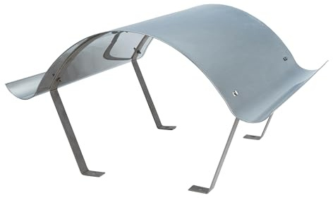 Oromis Edelstahl Schornsteinabdeckung Napoleon 0, 6 mm Kaminabdeckung zur Vermeidung von Leckagen im Schornstein Regenhaube Verlängerung seiner Lebensdauer (67 x 97 cm (29 x 76))