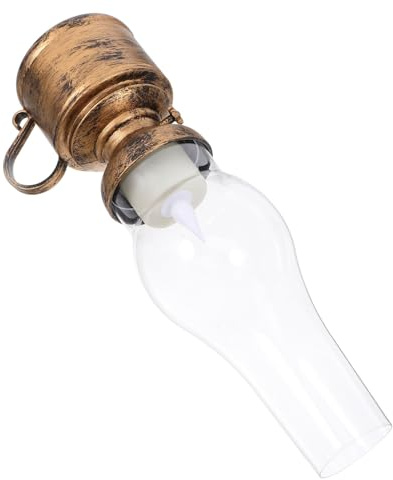 Cabilock Elektronische Petroleumlampe aus Flammenlose Led-tischlampe im Vintage-stil Innenraum-dekoration für Zuhause Camping und Outdoor-aktivitäten