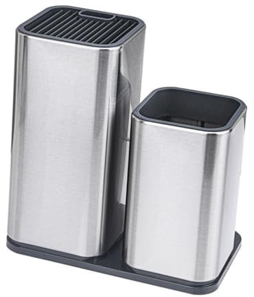 CIYODO Stainless Steel Holder Storage Bucket Compact Non-Slip Seat for Kitchen Organizing