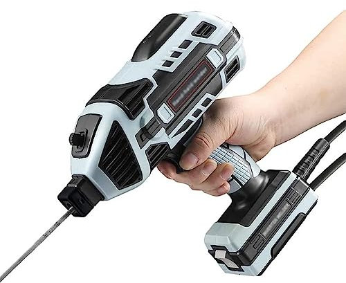 Portable Welding Machine, Handheld Arc Welder Gun, Household Welder with 6 Variable Current Settings, Suitable for 2.5-3.2mm Stick Welding, Complete Welder Kit