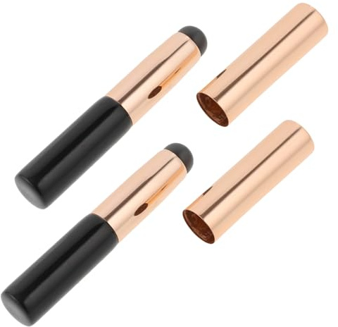 Homoyoyo Pincel de Labios de Silicona para Maquillaje Diseño Cómodo y Resistente, Aplicador Portátil para Brillo y Corrector Adecuado para Uso al Aire Libre