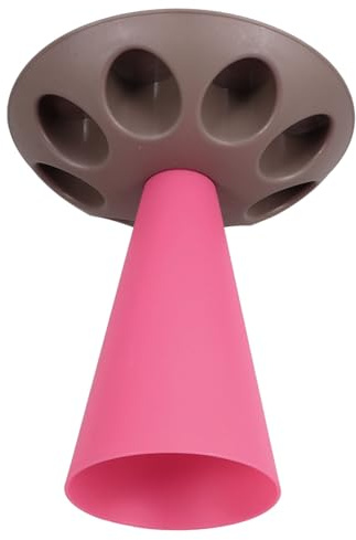 WEKADRIN Pastry Bag Holder Stand Slot Nozzle Organizer for Precise Cake Decorating Easy-Clean PP Material Piping Bag Filling and Storage Rack for Baking Supplies