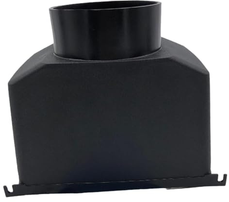 LOVIVER Connettore Curvo per grondaia con deviatore per Acqua piovana, ad Alte Prestazioni e di Facile Installazione, Diametro Esterno 11