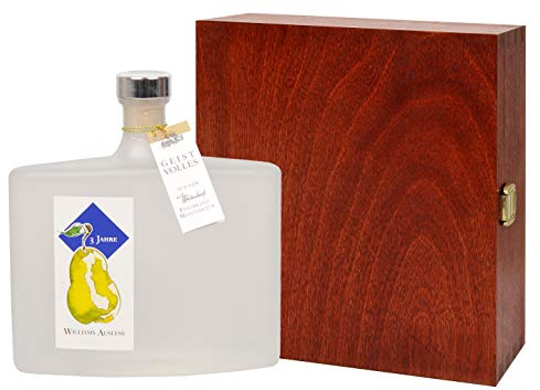 Weisenbach - Geschenk-Set - Edition Brenn.Punkte - Williams-Birne - Karaffe inkl. Holz-Kassette