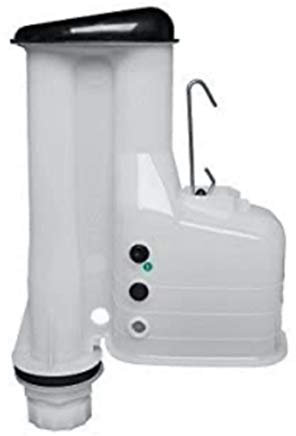 HOUSLER Sifone WC compatto regolabile a doppio scarico, con altezza e scarico regolabili, base universale da 3,8 cm, ricambio per cassetta WC, montaggio fai da te, WRAS, UPC, approvato CE