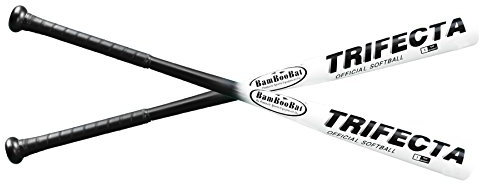 BamBooBat Trifecta Softball Black/White 34 100 Day Warranty