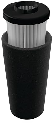 Dirt Devil Vacuum Filter for Endura Upright Vacs, Reusable, Style F112, Black, High-Performance Filtration, Part # AD47936, Dirt Devil Vacuum Filters Replacement