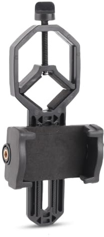 Sorandy Teleskop Quick Smartphone Halter, Fernglas Mikroskope Handyhalterung, Monokular Smartphone Adapter für 2,5-4,8cm Okular / 5,2-10cm Handy für Tierfotos