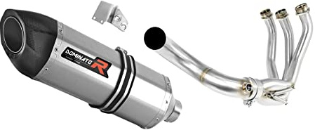 DOMINATOR Ligne complète d'échappement Collecteur Silencieux HP5 compatible avec MT 09 TRACER 2015-2020