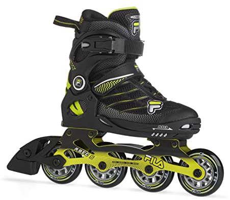 FILA SKATES 010622170 WIZY ALU Inline skate barn svart/lime storlek EU XL 38-41