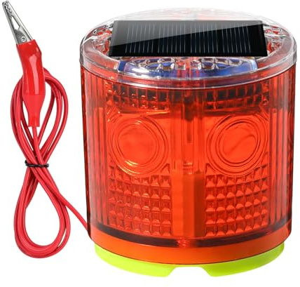 Elektrozaun-Idikator-Licht, briidea Solarzaun-Alarm mit Lichtdurchlässigkeit auf 1/2 Meile, stellen Sie den normalen Betrieb des elektronischen Zaunes sicher, um das Eindringen von Wildtieren zu