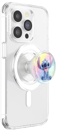 PopSockets Phone Grip for MagSafe, Magnetic Holder, Phone Stand, Disney Lilo & Stitch - Stitch Dreamscape