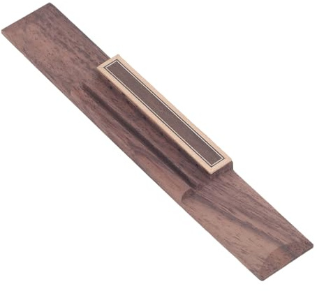 Akustikgitarren-Holzsteg-Set, Palisander-Klassikgitarren-Steg-Set mit Abalone-Muschel für Bühnenauftritte, Musikaufnahmen