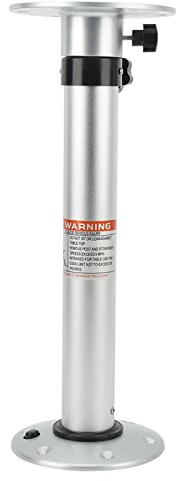 Sahgsa RV-Tischbein, Aluminiumlegierung, 490 Mm – 745 Mm, Tischsockel, Anhebbar, Klappbar, Höhenverstellbar, Basismontage, Ständerfuß für Boot, Yacht