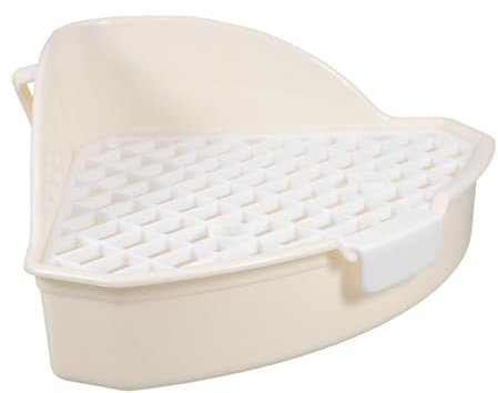 BUGUUYO - Katzentoilette Ecktöpfchentrainer Haustiertoilette Für Hamster Katze &