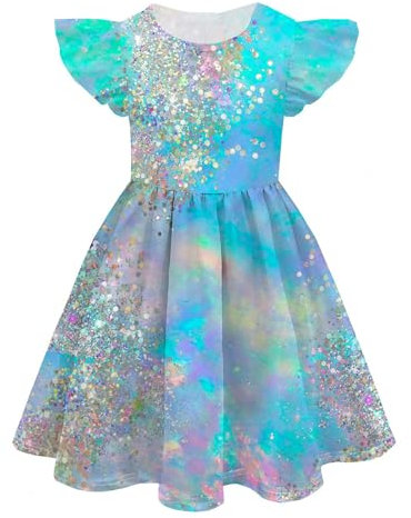 Generico Abito Latine Bambine Comunione Bambina Fucsia Vestito Ragazza 10 Anni Vestiti Cerimonia 6 Kids Red Dress Apendi Abiti Bambini