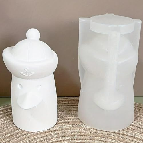 ALEFBET Silikonform Möwe 3D,Silikonformen Gießformen Möwe,Silikon Gießform Möwe,Gipsformen zum Gießen,Epoxidharz Forme XY521H