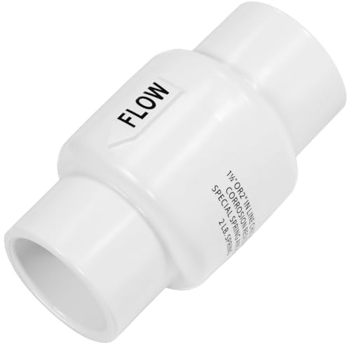 R172288 Rückschlagventil, geeignet für 3,8 cm und 5,1 cm Rohre, passend für Pool und Spa automatische Futterspender Modelle 300 302 300-19 300-29 320-R171096 HC-3315 HC-3330 HC-3340