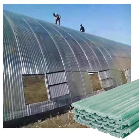 Fogli Pretagliati di Vetroresina Ondulata,onduline for coperture tettoie,Lastra Resistente ai Raggi UV de Serre,Pannello di Ricambio for Capannone,Facile da Tagliare(3pcs,0.9*1.0m/35*39in)