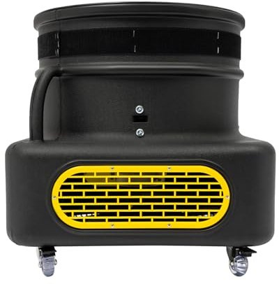 soudesileim 750W Luftgebläse für aufblasbare Puppentänzer bis 7m, Profi Party Gebläse mit 4 Rädern und 2800 RPM, für Werbetänzer, Hüpfburgen, Events und Geschäft Werbung (schwarz)