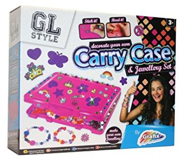 Grafix Decorate Your Own Carry Case & Jewellery Set