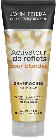 JOHN FRIEDA Activateur de Reflets pour Blond Shampooing Nutrition 250 ml