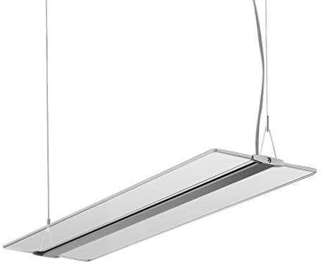 KJLARS LED Pendelleuchte Hoehenverstellbar 48W Dimmbar Hängeleuchte Pendellampe für Büro LED Panel Hängelampe, für esstisch Büroleuchte Schlafzimmerleuchte Wohnzimmerlampe …