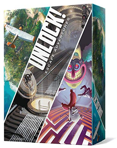 Unbox Now - Unlock! Escape Adventures - Brettspiel auf Spanisch | Für Erwachsene und Familien, ab 10 Jahren, 2 bis 6 Spieler, 60 Minuten pro Spiel, Spanisch
