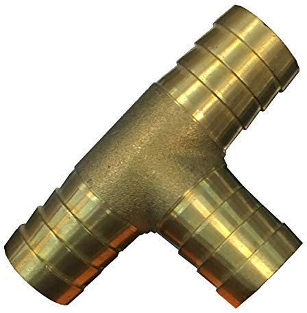 Y, T-Verteiler 12mm, 16mm, 19mm Gartenschlauch Schlauch Schlauchverbinder (VGS), Durchmesser:T Form 19mm