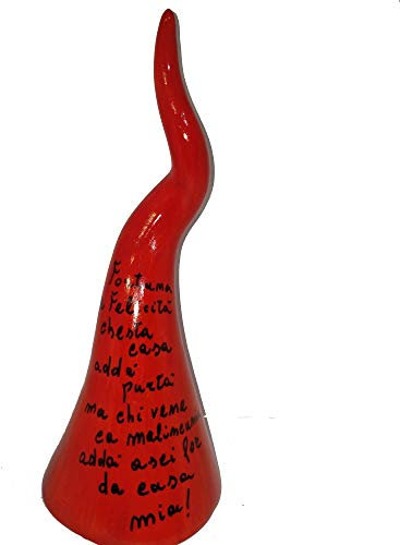 generico corno cornetto portafortuna in ceramica in vari colori e modelli (ceramica 1)