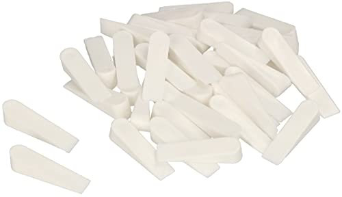 KOTARBAU® Cuñas para azulejos 8 x 32 mm 400 UNIDADES; cuñas grandes para sistemas de nivelación, espaciadores para baldosas, insertos reutilizables, piezas para colocar baldosas