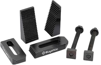 Buyohlic Clamp Kit For Rotary Tables, Milling Tables, Face Plates & Vertical Slide (M8 Clamp Kit)