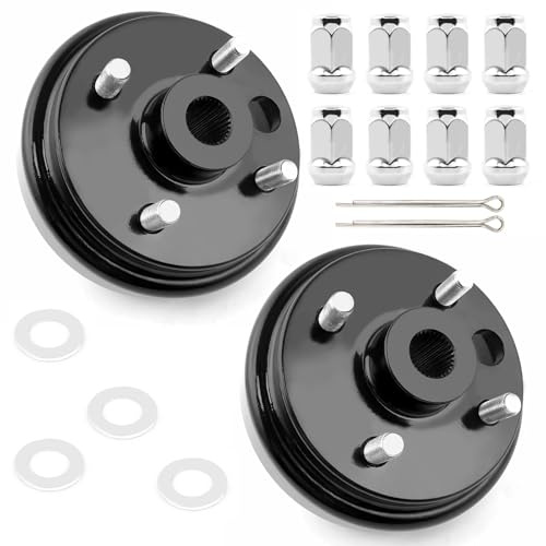 Brake Drum Hub Assembly For EZGO TXT Medalist RXV Marathon MPT 800 1000 1200 ST Sport II Shuttle 4/6 ST Express Workhorse 800 1200 Columbia Express L6 L4 S6 S4 21807-G1 21807-G1P 21807-G1M 21807-G2