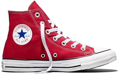 Converse Chuck Taylor All Star Core Hi Sneakers Man Röd - 42 1/2 - Höga Sneakers Shoes