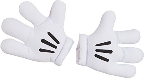 Orlob Jumbo Maus-Handschuhe, weiß