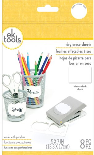 EK tools 55-59009 Dry Erase Punch Material Pack