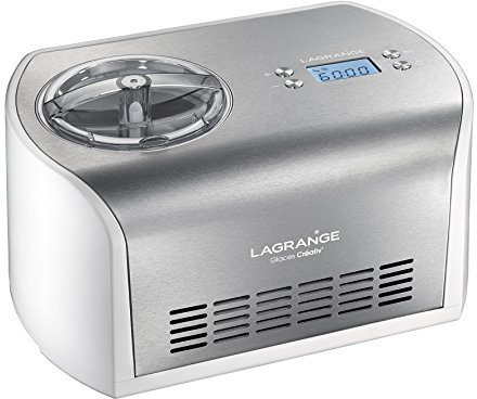 LAGRANGE 419010 Créative Machine à Glace Inox Plastique