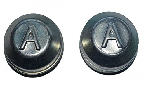 FKAnhängerteile 2 x Knott/AVONRIDE Radkappe - Fettkappe - Staubkappe Ø 47 mm - Nr. 406140.001