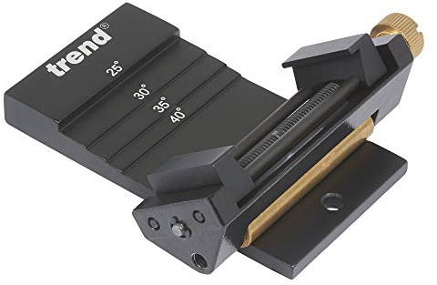Trend Diamond Honing Guide Kit, säkerställer att rätt vinkel bibehålls på mejslar och hyveljärn med fasad kant när de används med diamant slipsten, DWS/HG/SET