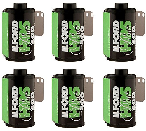 Ilford 6 X HP5 Plus, Black and White Print Film, 135 (35 mm), ISO 400, 24 Exposures (1700646)