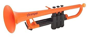 pTrumpet 700632 Trompete mit Tasche und Mundstück orange