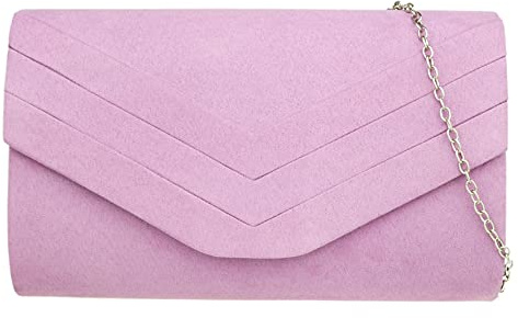 Girly Handbags Bolso de embrague del llano