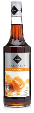 Rioba - Sirope de Caramelo - Caramel Syrup - Uso Cocktelero y Hostelero - 700 ml